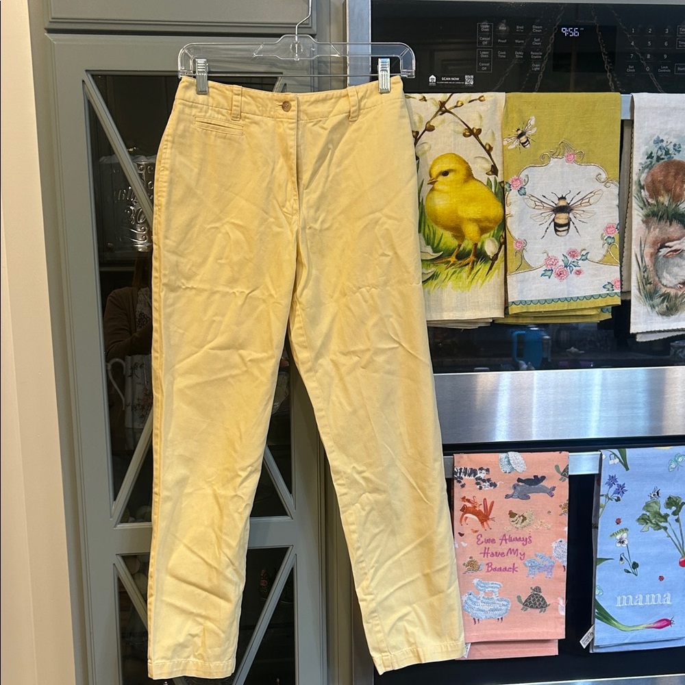 Polo by Ralph Lauren Yellow Cotton Chino Pants